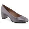 imageAerosoles Womens Ebel PumpGunmetal Metallic Leather