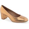 imageAerosoles Womens Ebel PumpLight Bronze Leather