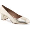 imageAerosoles Womens Ebel PumpSoft Gold Leather