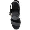 imageAerosoles Womens Ellazia Heeled SandalBlack Pu