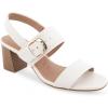imageAerosoles Womens Ellazia Heeled SandalEggnog Pu Leather