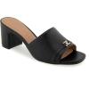 imageAerosoles Womens Gela Slide SandalBlack Leather