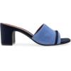 imageAerosoles Womens Gela Slide SandalBlue Jean Suede