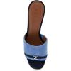 imageAerosoles Womens Gela Slide SandalBlue Jean Suede