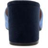 imageAerosoles Womens Gela Slide SandalBlue Jean Suede