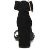 imageAerosoles Womens Landon Heeled SandalBlack Suede
