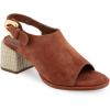 imageAerosoles Womens Nora Heeled SandalGinger Bread Suede