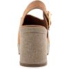 imageAerosoles Womens Zella Heeled SandalTan Suede