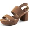 Cognac Suede