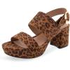 Leopard Fab Suede