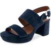 Navy Suede