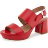 Racing Red Leather