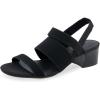 imageAerosoles Womens Chara Heeled SandalBlack Elastic