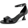 imageAerosoles Womens Jazzy Heeled SandalBlack Patent Faux Leather
