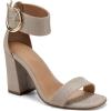 imageAerosoles Womens Landon Heeled SandalPink Metallic