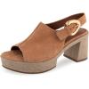 imageAerosoles Womens Zella Heeled SandalTan Suede