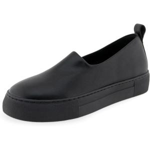 imageAerosoles Womens Blakely SneakerBlack Stretch Faux Leather