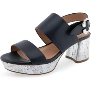 imageAerosoles Womens Camera Platform Heeled SandalBlack Combo