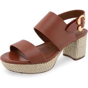 imageAerosoles Womens Camera Platform Heeled SandalGinger Bread Combo