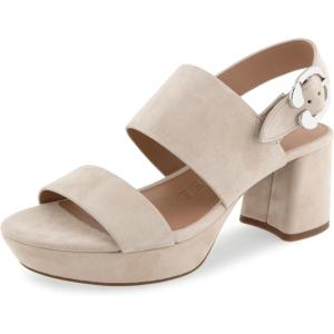 imageAerosoles Womens Camera Platform Heeled SandalStone Suede