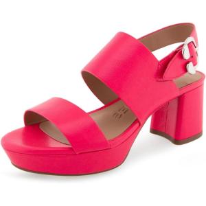 imageAerosoles Womens Camera Platform Heeled SandalVirtual Pink Leather