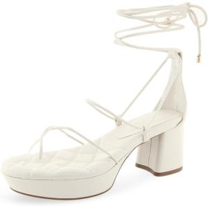 imageAerosoles Womens Caramia Heeled SandalEggnog Pu Leather
