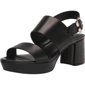 imageAerosoles Womens Carimma Heeled SandalBlack Leather