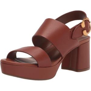 imageAerosoles Womens Carimma Heeled SandalClay Leather