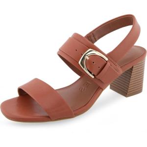 imageAerosoles Womens Ellazia Heeled SandalGinger Bread Pu
