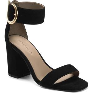 imageAerosoles Womens Landon Heeled SandalBlack Suede