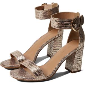 imageAerosoles Womens Landon Heeled SandalGold Metallic Leather