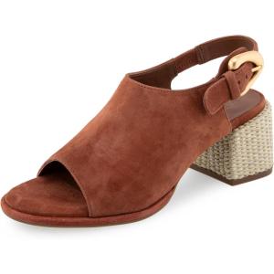 imageAerosoles Womens Nora Heeled SandalGinger Bread Suede