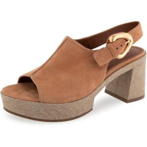 imageAerosoles Womens Zella Heeled SandalTan Suede