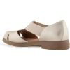 imageAerosoles Womens 4give Fisherman SandalSoft Gold Pu