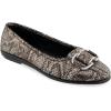 imageAerosoles Womens Bentley Ballet FlatAntique Bronze Snake Print Faux Leather
