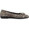 imageAerosoles Womens Bentley Ballet FlatAntique Bronze Snake Print Faux Leather