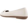 imageAerosoles Womens Bentley Ballet FlatEggnog Pu Leather