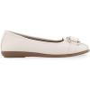 imageAerosoles Womens Bentley Ballet FlatEggnog Pu Leather