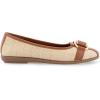 imageAerosoles Womens Bentley Ballet FlatNatural Raffia
