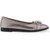imageAerosoles Womens Bentley Ballet FlatPewter Pu