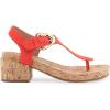 imageAerosoles Womens California Heeled SandalCoral Suede