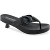 imageAerosoles Womens Calvin Heeled SandalBlack Leather