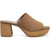 imageAerosoles Womens Canie Heeled SandalCamel Suede