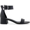 imageAerosoles Womens Carew Heeled SandalBlack Faux Leather