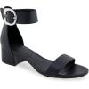 imageAerosoles Womens Carew Heeled SandalBlack Faux Leather