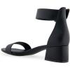 imageAerosoles Womens Carew Heeled SandalBlack Faux Leather