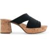 imageAerosoles Womens Carma Heeled SandalBlack Combo Elastic