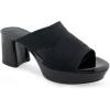 imageAerosoles Womens Carma Heeled SandalBlack Elastic