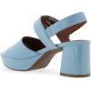 imageAerosoles Womens Chamber Heeled SandalDusty Blue Patent Pu