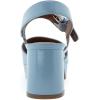 imageAerosoles Womens Chamber Heeled SandalDusty Blue Patent Pu